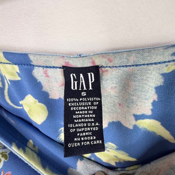 Vintage 2000 GAP Mixed Floral Skirt S - Picture 6 of 7